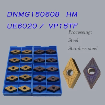 DNMG150608 HM UE6020 / VP15TF Karbidu Soustružení Nástroj pro Vnější Soustružení Nástroj pro CNC Stroj pro DNMG Soustružnické Díly