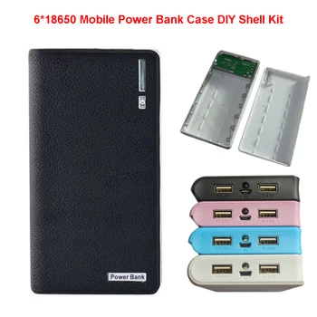 Rychlé Nabíjení 18650 Power Bank Případech Nabití Baterie Úložný Box USB Typu C DIY Shell Kit Nabíjení Baterie Boxy